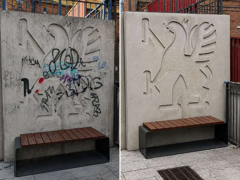 Historic Graffiti Removal