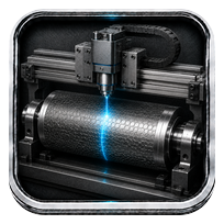 Laser Anilox Cleaning metallic anilox icon